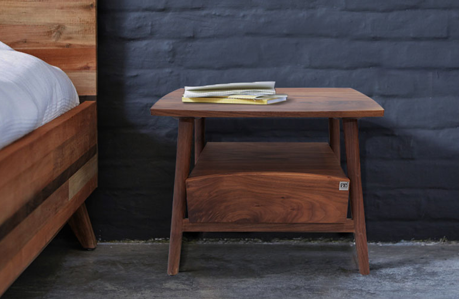 Tủ đầu giường Kama Walnut - Ảnh 3