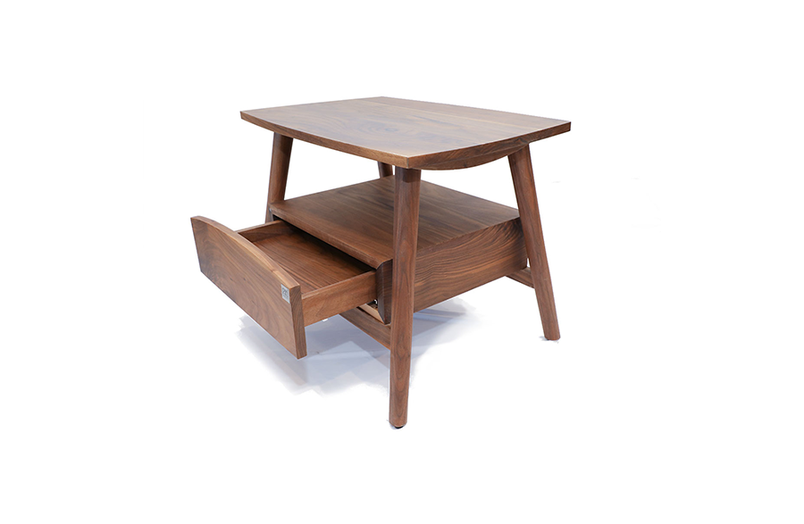 Tủ đầu giường Kama Walnut - Ảnh 2